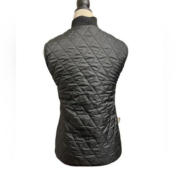 Alpha Industries The N-3B “SLY” Black Faux Fur Lined Quilted Vest (Size: Small) - Picture 3 of 16